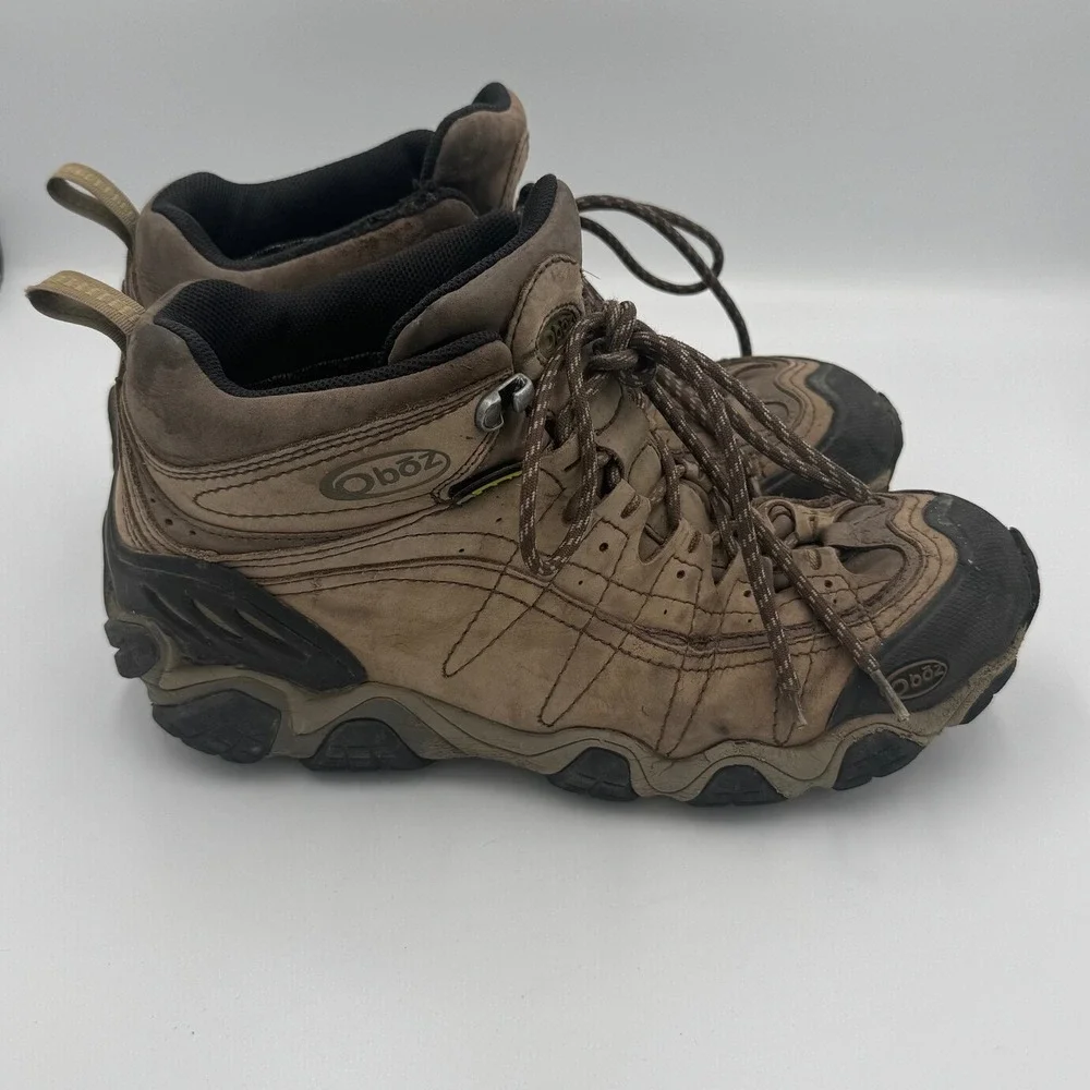 Oboz Brown Sawtooth II Mid Hiking Boots Mens 9 NO BOX